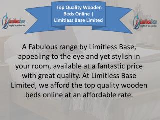 Limitless Base Limited - Online Wooden Bed Store