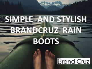 Fashion Rain Boot Collection