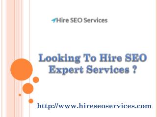 Hire SEO Expert Services