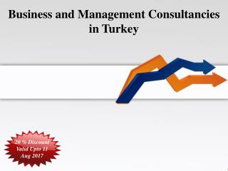 20 % Discount on Business and Management Consultancies in Turkey Vaild Upto 11 Aug 2017