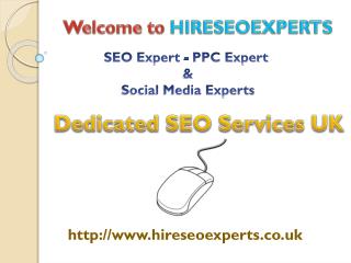 Dedicated SEO Services UK