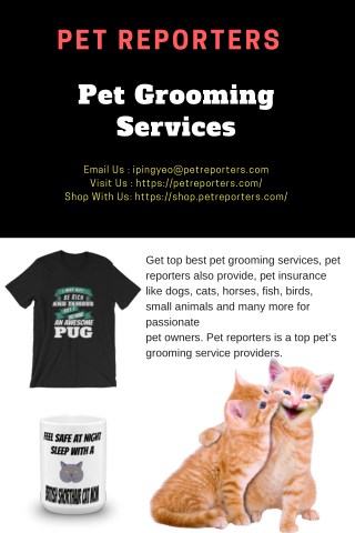 Pet Grooming Services