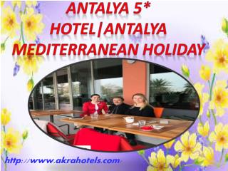 Hotel antalya 5 star