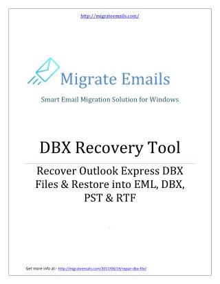 Repair DBX Files