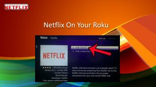 Netflix On Your Roku