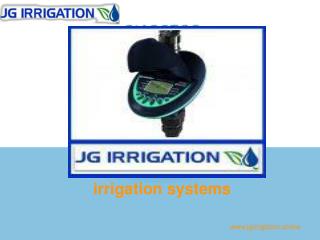 irrigation systems