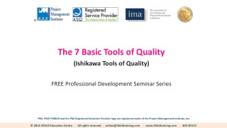 The Seven Basic Tools of Quality