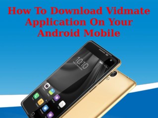 How To Download Vidmate Application On Your Android Mobile