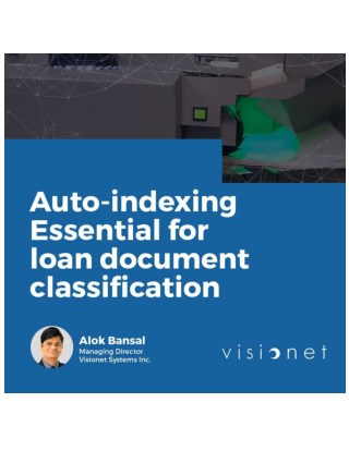 Auto-indexing – Essential for loan document classification