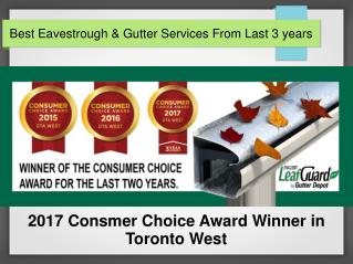 2017 Consmer Choice Award Winner in Toronto West