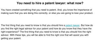 Patent law firm in brooklyn