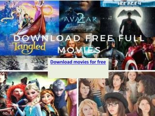 Latest download movies for free in high quality