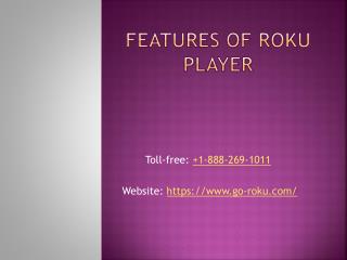Some of The Best Features of Roku Player