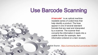 Use Barcode Scanning in QuickBooks