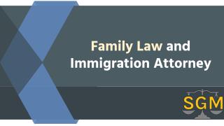 Family Law and Immigration Attorney: S.G. Morrow