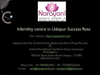 Infertility centre in udaipur success rate