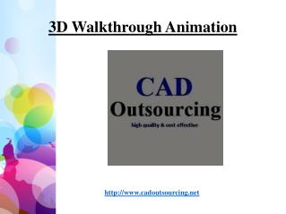 3D Walkthrough Animation Services