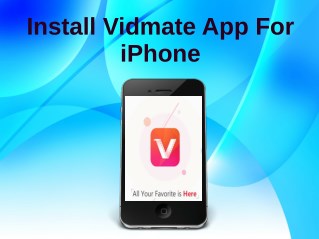 Install Vidmate App For iPhone