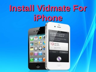 Install Vidmate For iPhone