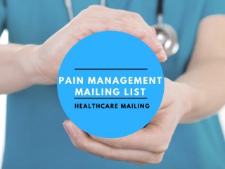 Pain Management Mailing List