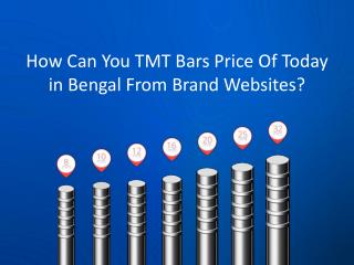 How Can You TMT Bars Price Of Today in Bengal From Brand Websites