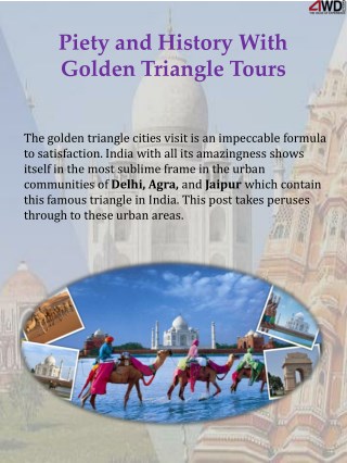 Piety and History With Golden Triangle Tours