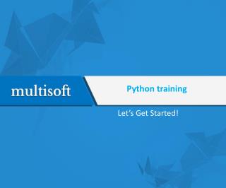 Python trainingg