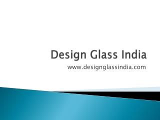 Design glass India - Shower enclosure in chennai
