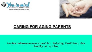 Senior home care services in Burbank