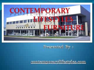 Contemporary Lifestyles Furniture