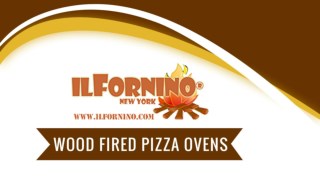 Wood fired pizza ovens by ilfornino