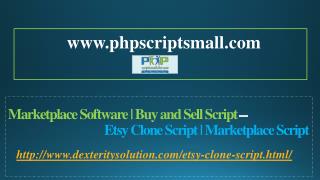 Marketplace Software | Buy and Sell Script - Etsy Clone Script | Marketplace Script