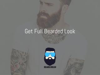 full beard-how to get a full bearded look in 7 weeks