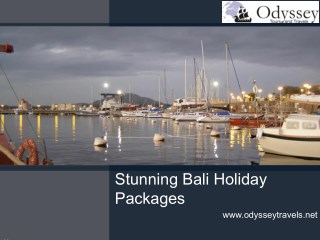 Bali Holiday Packages Odyssey