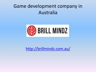 Best Mobile Game Development Company In Australia