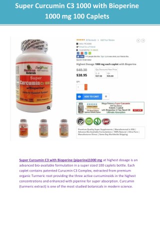 Curcumin – The Medicine of Life