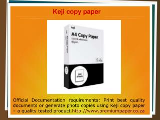 Xerox copy paper