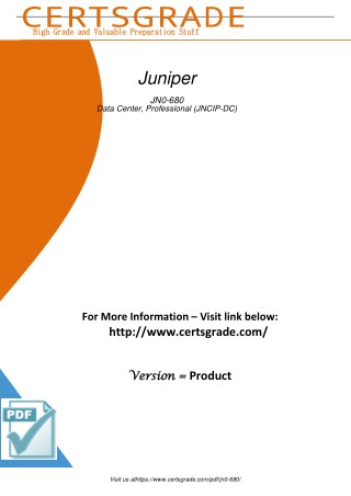 JN0-680 Exam Practice Material