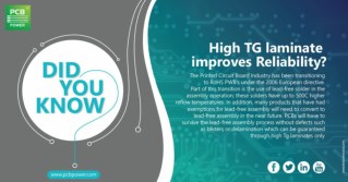 High TG laminate improves reliability?