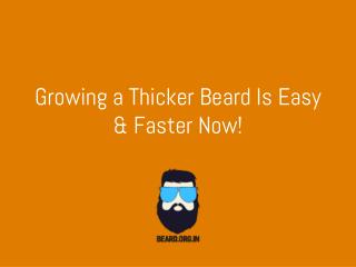 Chin Strip Beard-Grow a chin strip beard along with a moustache 