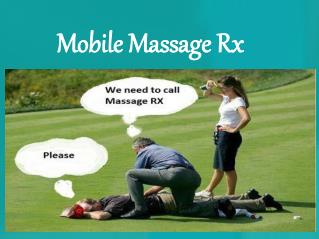 Mobile Massage Rx