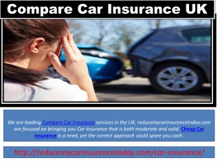 Compare Car Insurance UK