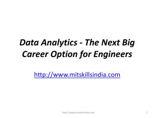 Masters in Business Analytics - The Next Big Career Option for Engineers