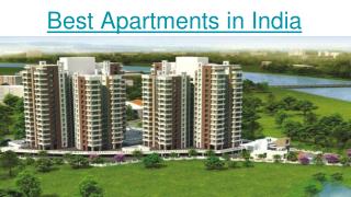 Best Apartments in India | Best flats in India | Best property in India | Best real estate projects in India