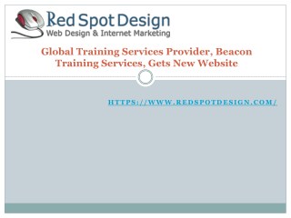 Global Training Services Provider, Beacon Training Services, Gets New Website