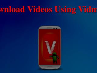 Download Videos Using Vidmate
