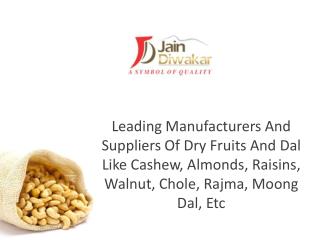 Cashew Manufacturers