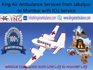 King Air Ambulance Service in Mumbai