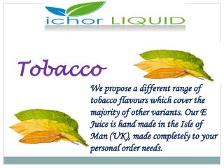 Electronic Cigarette E-liquid