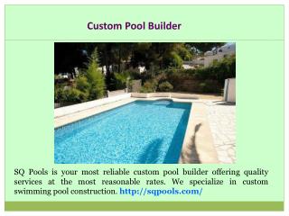 Pool Builder Lehigh Valley